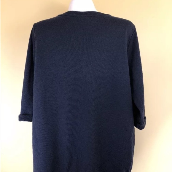 H&M Women's Knit Sweater Size L Blue - Picture 2 of 4